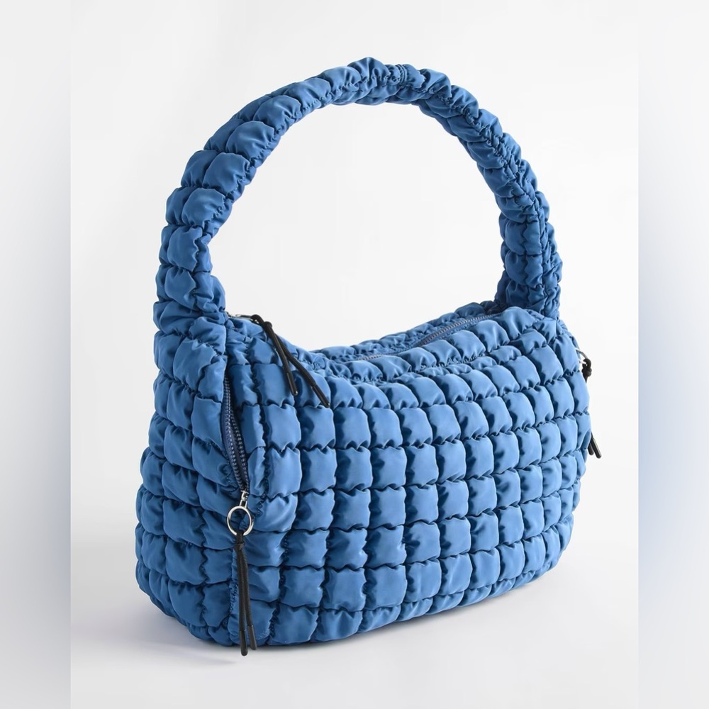 Uncharted Threads Blue Quilted Women's Bag